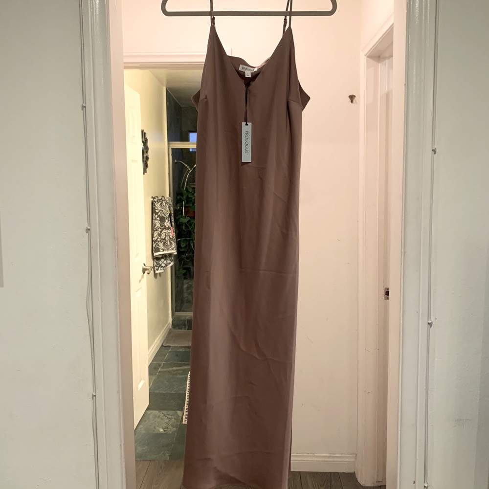 Prologue Silk Slip Dress Large